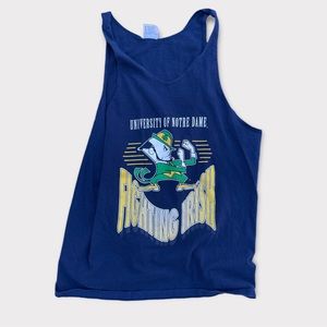 VINTAGE 90’s Norte Dame Fighting Irish Tank Top